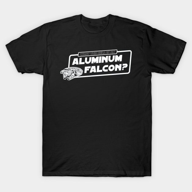 Aluminum Falcon T-Shirt by Chewbaccadoll
